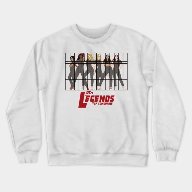 Legendary Cell Block Tango Mashup v1 Crewneck Sweatshirt by RotemChan